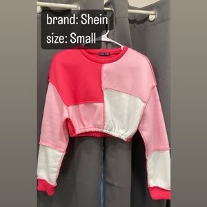 shein sweater cropped